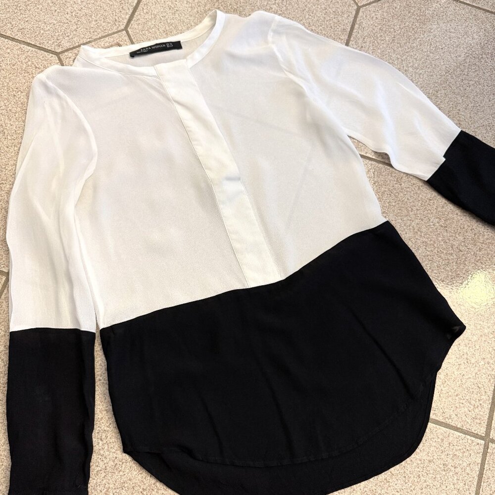 Zara Long Sleeve Blouse